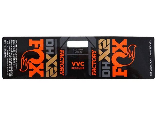 Fox Decal 2026, Podium P-SE, Gray Logo 