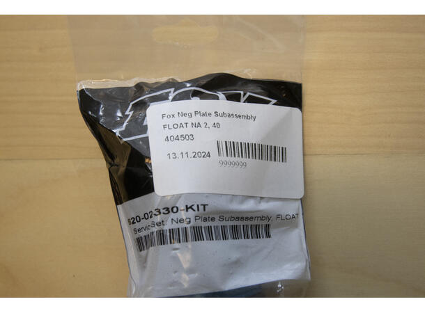 Fox Neg Plate Subassembly, 2027 38 FLOAT NA 3 Glidecore, All Travel, 1.345" Bore 