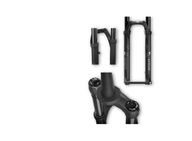 Fox float AWL 29" svart 160mm 