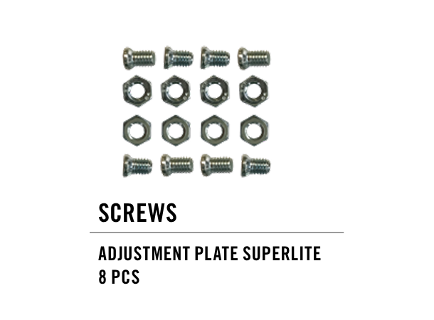 Dynafit Adjustment Plate LTR Screw Set 48256