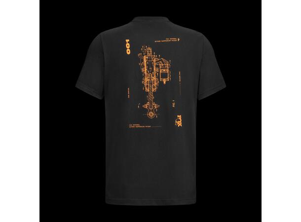 FOX Schematic T-Shirt L black L 
