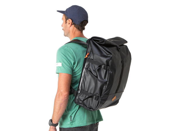 Restrap Rolltop Backpack black 40L 