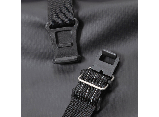 Restrap Rolltop Backpack black 40L 