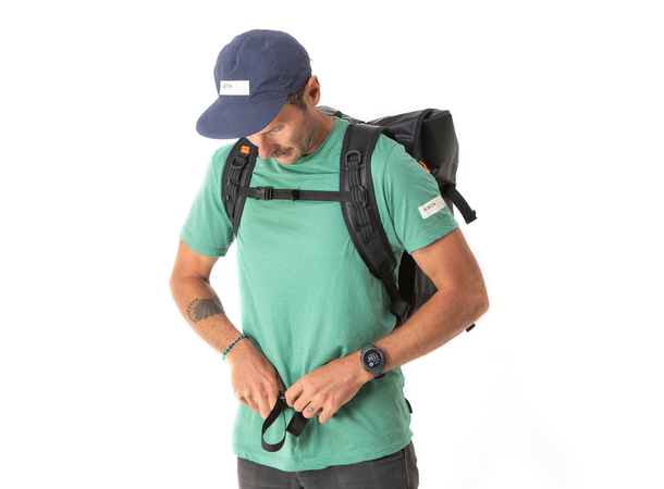 Restrap Rolltop Backpack black 40L 