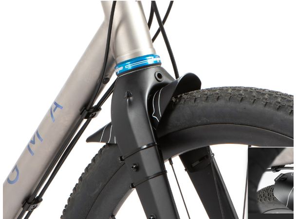 Restrap Gravel Fork Mudguard Liten og praktisk skjerm til grussykkel 