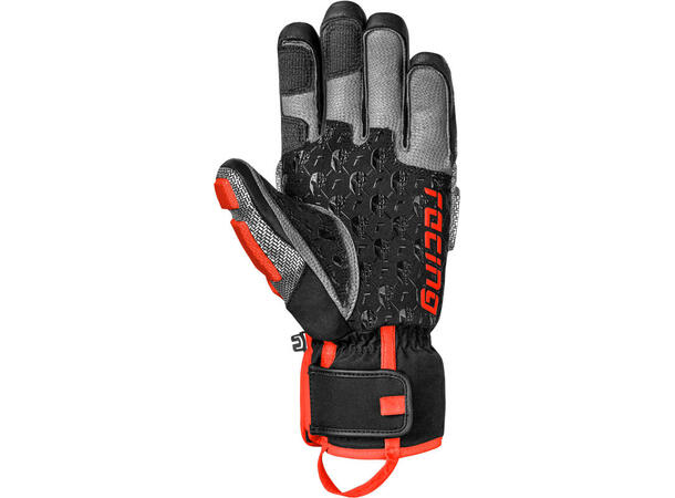Reusch Worldcup Warrior GS black/silver/fluo red 7,5 