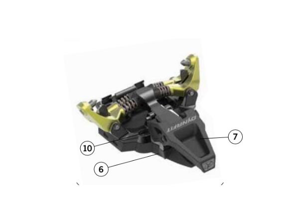 Dynafit Front Unit Radical ST yellow 