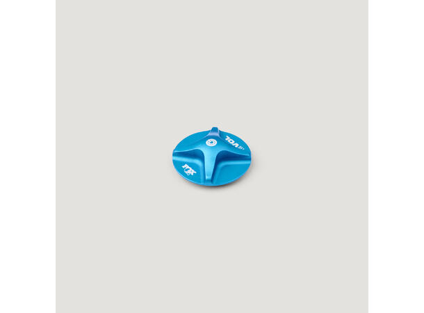 Fox 2027 36, 38, 40 FLOAT Air Topcap Al, Glide Core, Blue Ano 