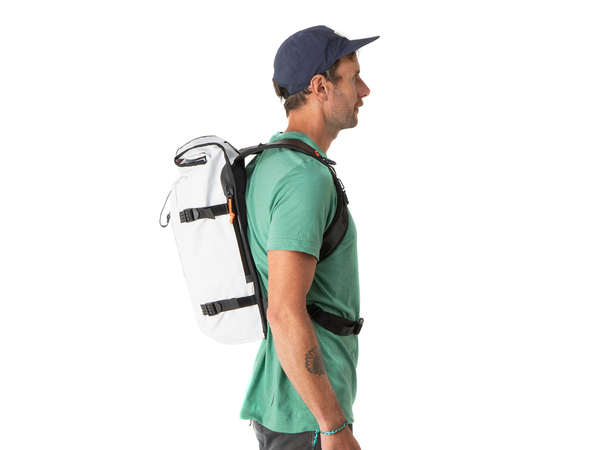 Restrap Rolltop Backpack white 22L 