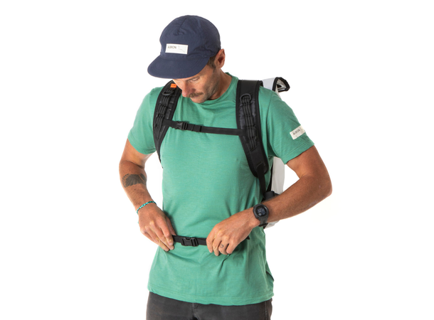 Restrap Rolltop Backpack white 22L 
