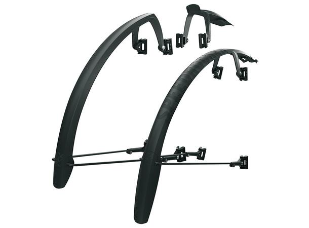 SKS Mudguard Speedrocker Front and rear 28" Black 