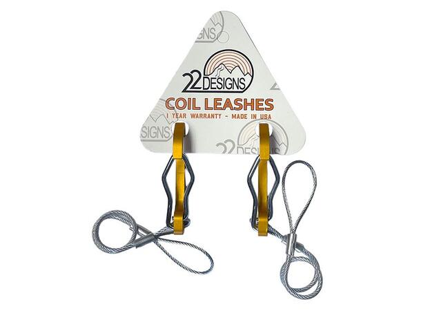 22 Designs Coil Leash 