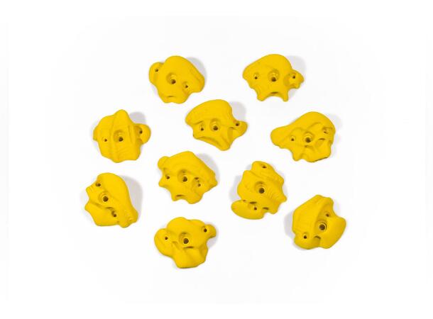 Bleaustone Limestone Incut Crimps yellow Limestone Range (10 grep) 