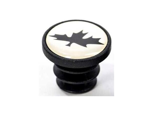 Rocky Mountain Bar end plugs Endeplugger med maple leaf