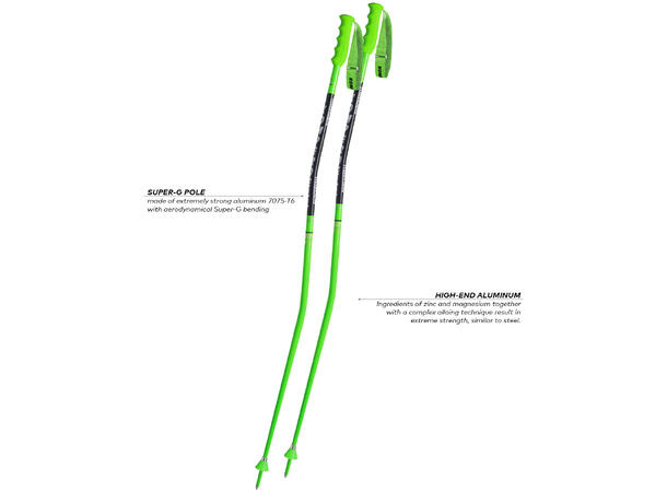 Komperdell Nationalteam SG WC 19mm ALU 115cm 