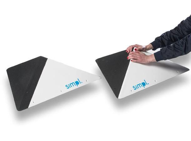 Simpl Flat Pyramids 1E black 