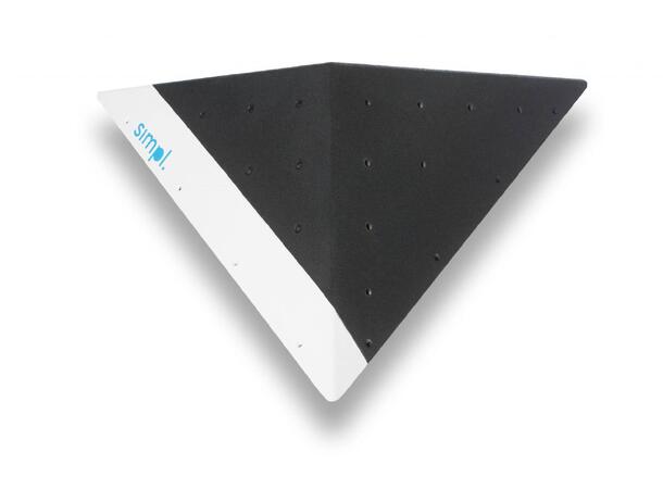 Simpl Flat Pyramids 1F black 