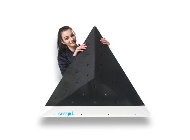 Simpl Flat Pyramids 1F black 