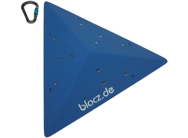 Blocz Triangle 600 Ultraflat jet black RAL9005