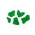 Lapis Puzzle Edges Sett 2 green 3S, 5M, 2L (10 tak) 