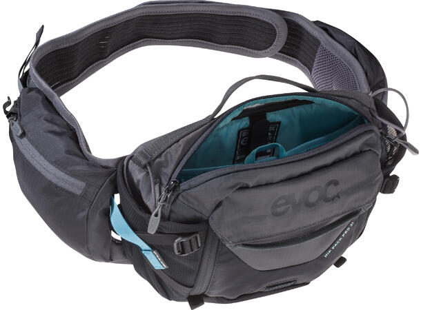 EVOC Hip Pack Pro 3L black - carbon grey