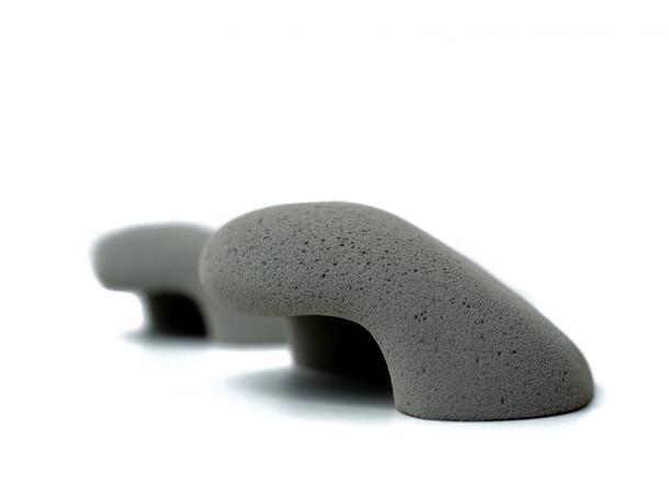 Axis Down Climb Holds med pil (PE) grey 