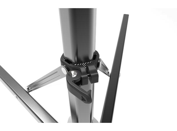 Granite Design Hex Stand silver sykkelstativ for sykler med