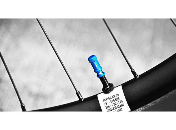 Granite Design Juicy Nipple blue ventilhette med verktøy for ventilkjerne