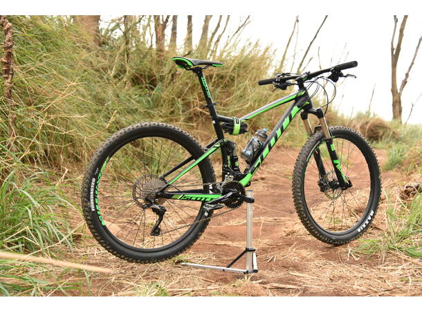 Granite Design Hex Stand green sykkelstativ for sykler med