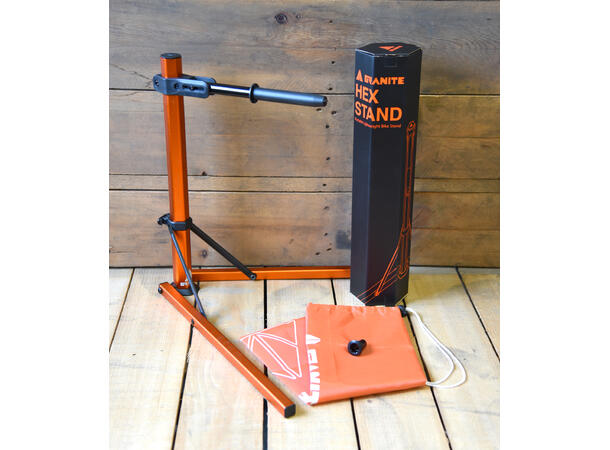 Granite Design Hex Stand red sykkelstativ for sykler med hul
