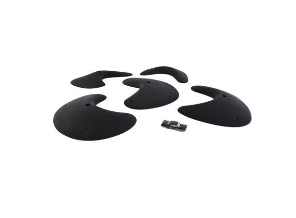 Kilter Lo Riders XL 2 Crescents (PU) jet black 10 